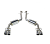 REMARK 17-20 Lexus IS200/300/350 Axle Back Exhaust - Stainless Double Wall Tip (Muffler Version)