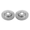 Power Stop 12-15 Land Rover Range Rover Evoque Front Evolution Drilled & Slotted Rotors - Pair