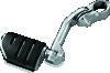 Kuryakyn Tour Tech Trident Dually 6in Back Arm With 1-1/4in Clamps Chrome