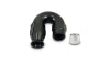 Vibrant 180 Degree High Flow Hose End Fitting for PTFE Lined Hose -12AN