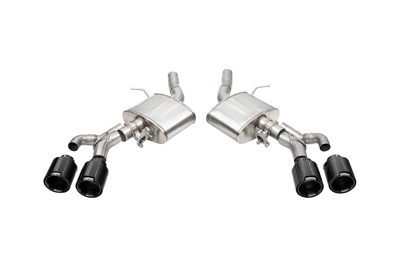 Corsa 22-25 Cadillac CT4 V Blackwing 3in Active Valve Axle-Back - 4.5in Carbon Fiber Black Tip