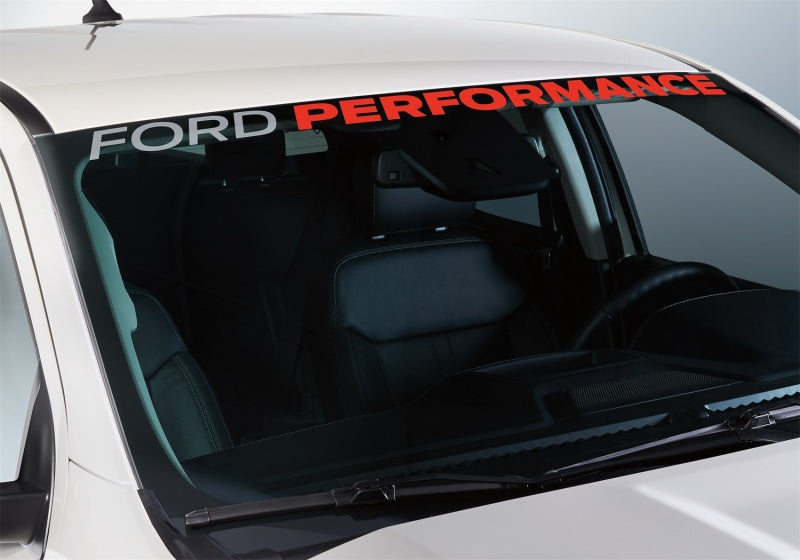 Ford Racing Ford Performance Ranger Windshield Banner - White/Red