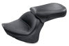 Mustang 98-16 Yamaha V-Star 650 Custom Wide Touring 2PC Seat - Black
