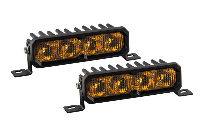 Diode Dynamics SS6 Max Yellow Combo Standard ABL (pair) 3000K