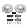 Power Stop 10-13 Kia Forte Front Z23 Evolution Sport Brake Kit
