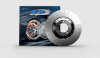 SHW 18-20 Audi RS5 2.9L (Excl Ceramic Brakes) Rear Drilled & Dimpled LW Brake Rotor (8W0615601G)