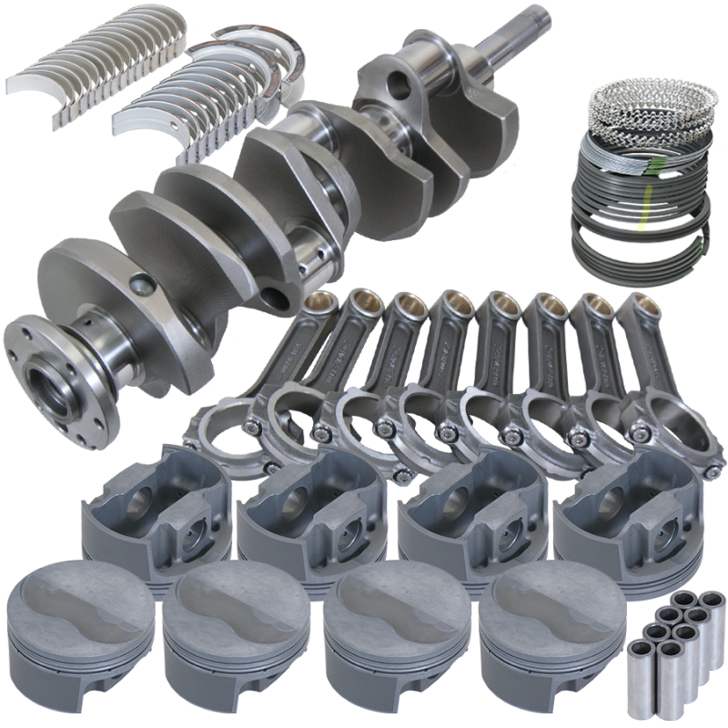 Eagle Ford FE 4.250in Crank 6.700in I-Beam Rods -7cc Flat Top 4.080in Pistons Rotating Assembly