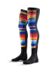 EVS Base Layer Fusion Sock Baja Multi - Large/XL