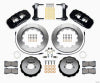 Wilwood AERO6 Front Hat Kit 14.00 1999-2012 Subaru WRX w/Lines