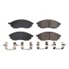 Power Stop 06-12 Infiniti FX35 Front Z17 Evo Ceramic Brake Pads w/Hardware