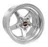 Race Star 92 Drag Star 15x10.00 5x4.75bc 5.50bs Direct Drill Polished Wheel