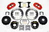 Wilwood Narrow Superlite 4R Rear P-Brk Kit 12.88in Red Big Ford New Style 2.50in Offset