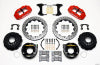 Wilwood Narrow Superlite 4R Rear P-Brk Kit 12.88in Drill Red Big Ford New Style 2.50in Offset