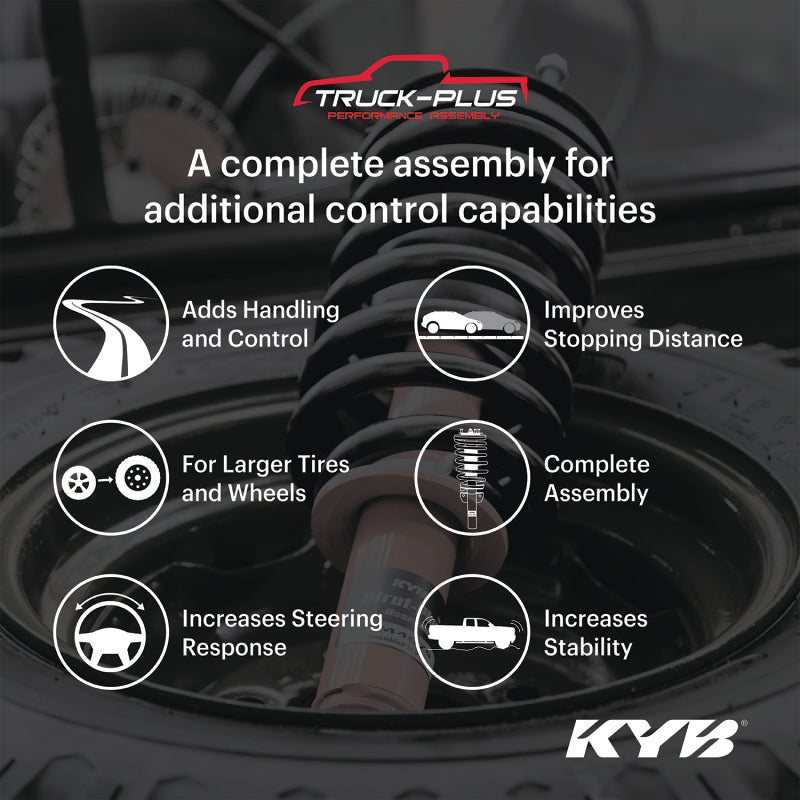 KYB Shocks & Struts Truck-Plus Performance Assembly Front Right 10-22 Toyota 4Runner 4WD
