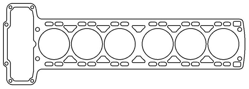 Cometic Jaguar 3.4L XK6 .043in CFM Cylinder Head Gasket - 85mm Bore