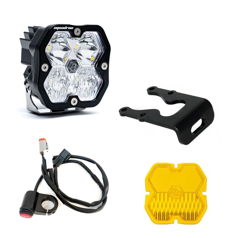 Baja Designs 18-24 Sur-Ron Light Bee X Squadron 2.0 Sport Headlight Kit (Driving/Combo) - Clear