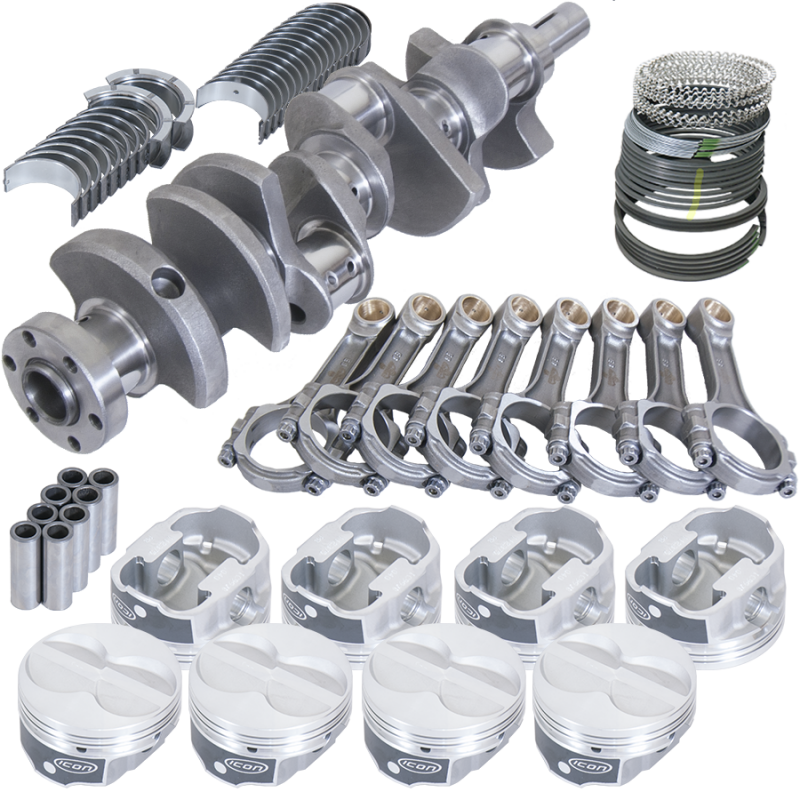 Eagle Ford 289/302 3.250in Crank 5.400in I-Beam Rod -11cc Flat Top 4.030in Pistons Rotating Assembly