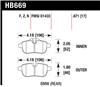 Hawk 09-12 BMW Z4 Rear Street Brake Pads