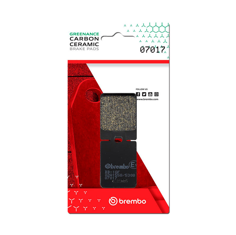 Brembo Piaggio Storm/Piaggio Tph/Piaggio Zip/Piaggio Typhoon Carbon Ceramic Brake Pad - Front