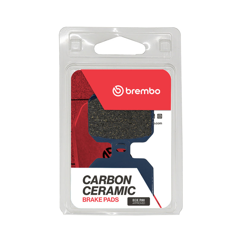 Brembo 04-13 Derbi GPR Racing 50cc/08-15 Rieju Tango 250cc Carbon Ceramic Brake Pad - Front