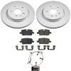 Power Stop 20-21 Cadillac CT5 Rear Z17 Coated Brake Kit