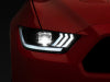 Raxiom 15-17 Ford Mustang GT350 GT500 LED Projector Headlights- Black Housing (Clear Lens)