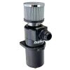 Moroso Single Inlet Black -16AN Billet Breather Tank Catch Can