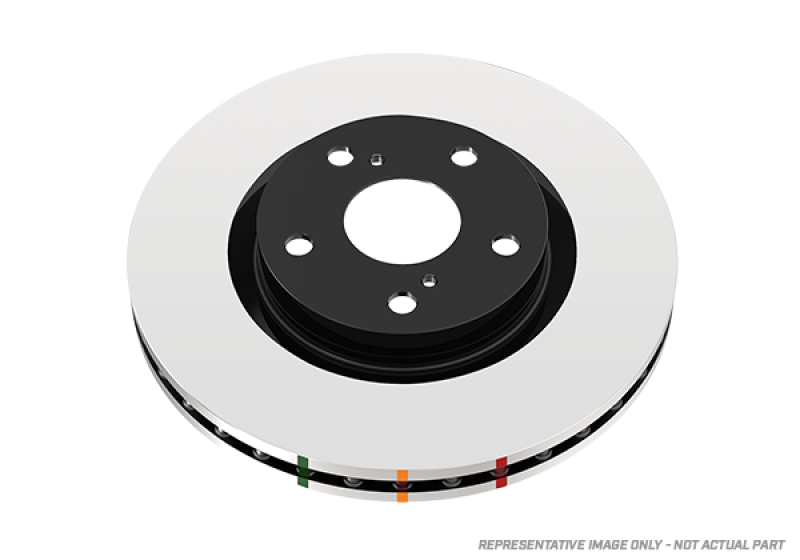 DBA 05-12 Volvo V50 T5 (320mm Front Rotor) AWD Front 4000 Series Plain Rotor
