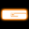 ORACLE Lighting Universal Illuminated LED Letter Badges - Matte Wht Surface Finish - G