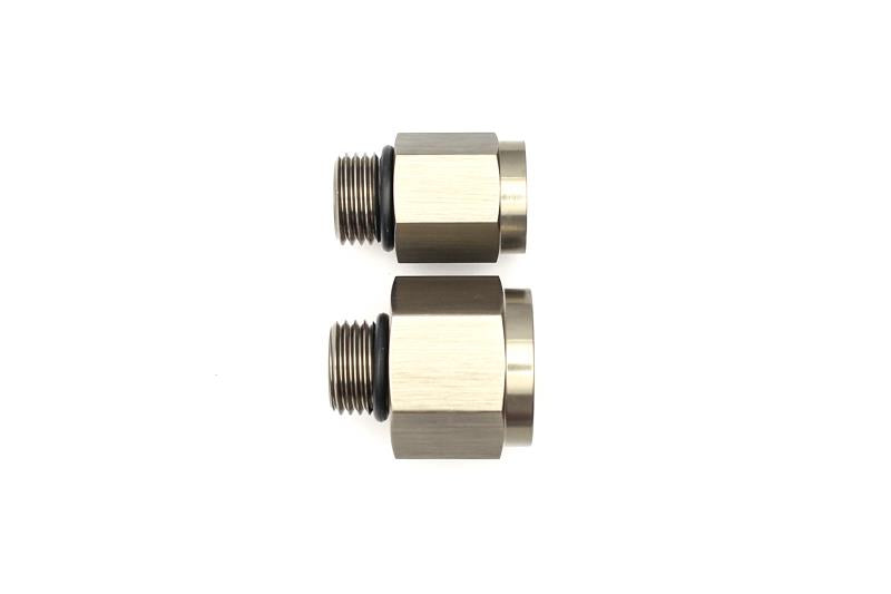DeatschWerks DW250iL 6ORB Male to Metric Female Plumbing Kit to Replace Bosch 044 (Incl. O-Ring)