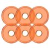 KC HiLiTES Cyclone V2 LED - Replacement Lens - Amber - 6-PK