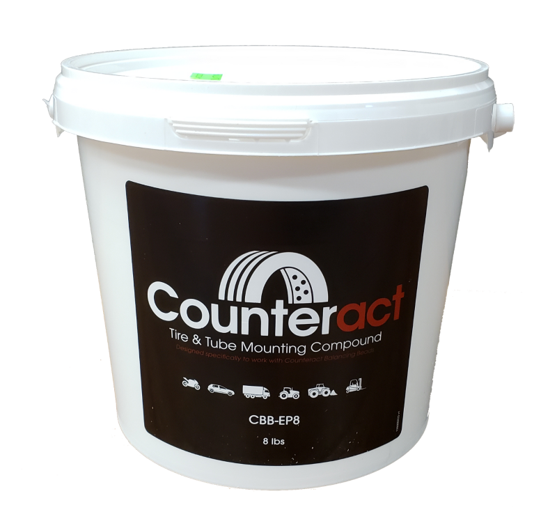 Counteract CBB-EP8 Euro Paste Tire/Tube 8lb Mounting Compound Bucket