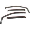 Westin 2015-2018 Chevrolet/GMC Colorado/Canyon Crew Cab In-Channel Wind Deflector 4pc - Smoke