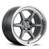 Kansei K14G Roku 18x9.5in / BLANK BP / 38mm Offset / 66.56mm Bore - Grey