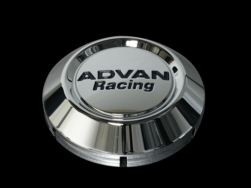 Advan 73mm Low Center Cap - Chrome