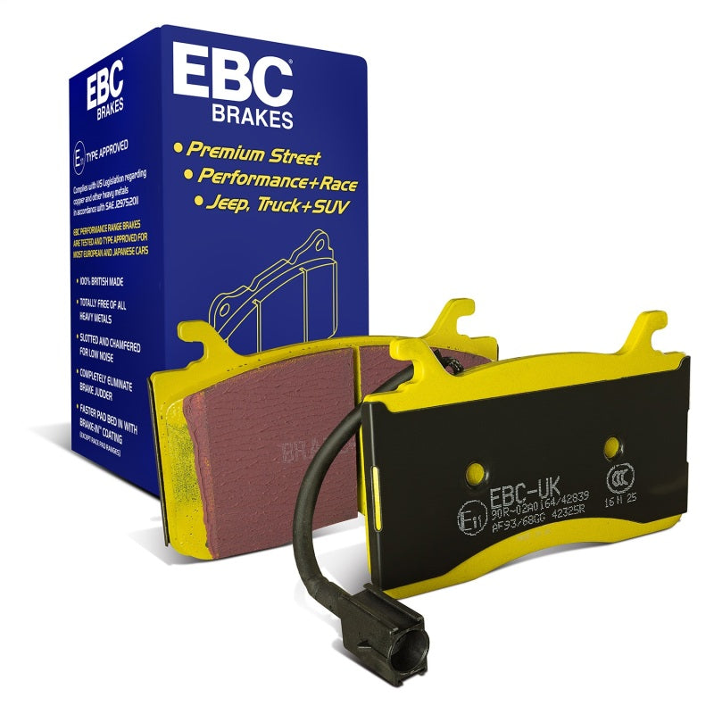 EBC 2016+ Alfa Romeo Guilia 2.0T Yellowstuff Front Brake Pads