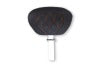 Mustang 08-25 Harley FL Touring Rd King Sp, Rd Glide Ltd, Dble Diamond Driver Backrest - Black/MO