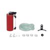 Mishimoto Small Aluminum Oil Catch Can - Wrinkle Red