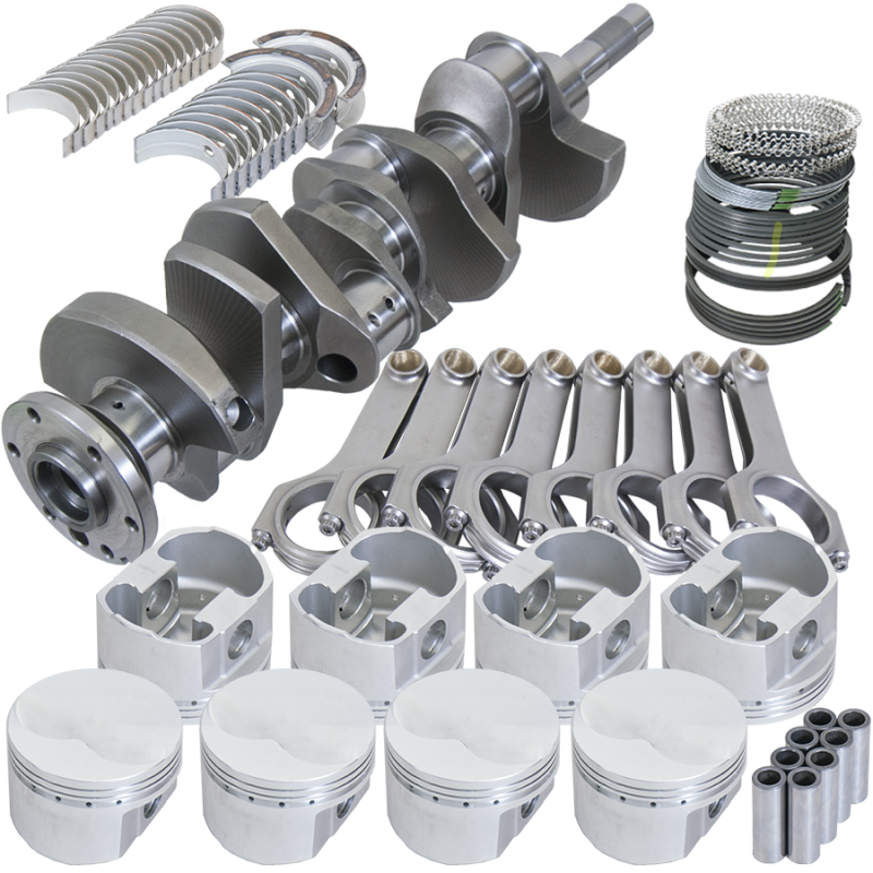 Eagle Ford FE 3.980in Crank 6.490in H-Beam -5cc Flat Top 4.080in Pistons Rotating Assembly