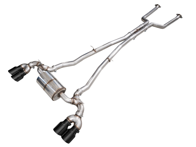 AWE Tuning BMW G90/G99 M5 Touring Edition Cat-Back Exhaust - Diamond Black Tips