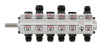 Peterson Fluid Systems R4 6-Stage Oil Pump - Left Side Mount - HV - Rear Drive - Front Pressure