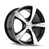 Touren 3190 TR9 16x7 / 4x100/114.3 BP / 42mm Offset / 67.1mm Hub Gloss Black Machined Wheel