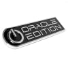 Oracle Edition Badge - Right/Passenger - Black/White
