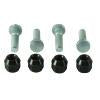 QuadBoss 09-13 Kawasaki KVF650 Brute Force 4x4i Front Wheel Stud & Nut Kit