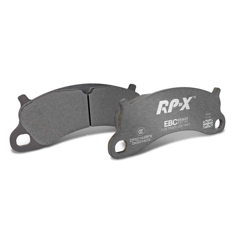 EBC Racing 12-15 Porsche 911 (991) Carrera S 3.8L (Cast Iron Rotor Only) RP-X Front Brake Pads