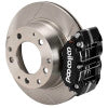 Wilwood 69-83 Porsche 911 Rear Dynapro Brake Kit 3in MT Slotted - Black