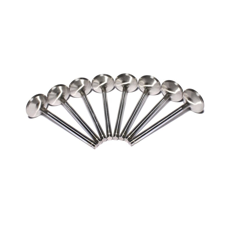 Comp Cams Valve Set, Exhaust 8Mm 1.550In Head Stainless 4.920In Oal