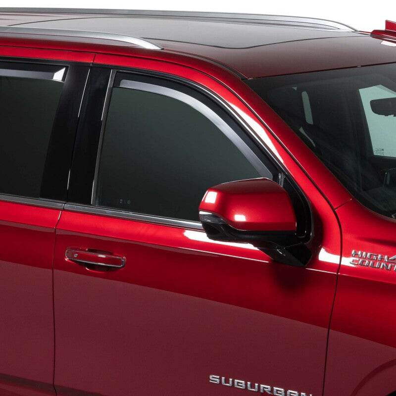 Putco 19-21 Ram 1500 - Crew Cab Only Element Matte Black Window Visors (Set of 2)