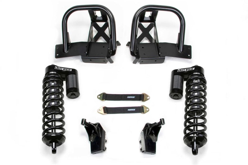 Fabtech 11-16 Ford F250/350 4WD 6in/8in Front Conversion System - Component Box