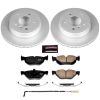 Power Stop 2006 BMW 325xi Rear Z23 Evolution Sport Coated Brake Kit